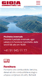 Mobile Screenshot of gioiacombustibili.ch